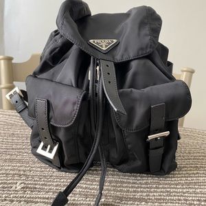 Prada nylon small backpack